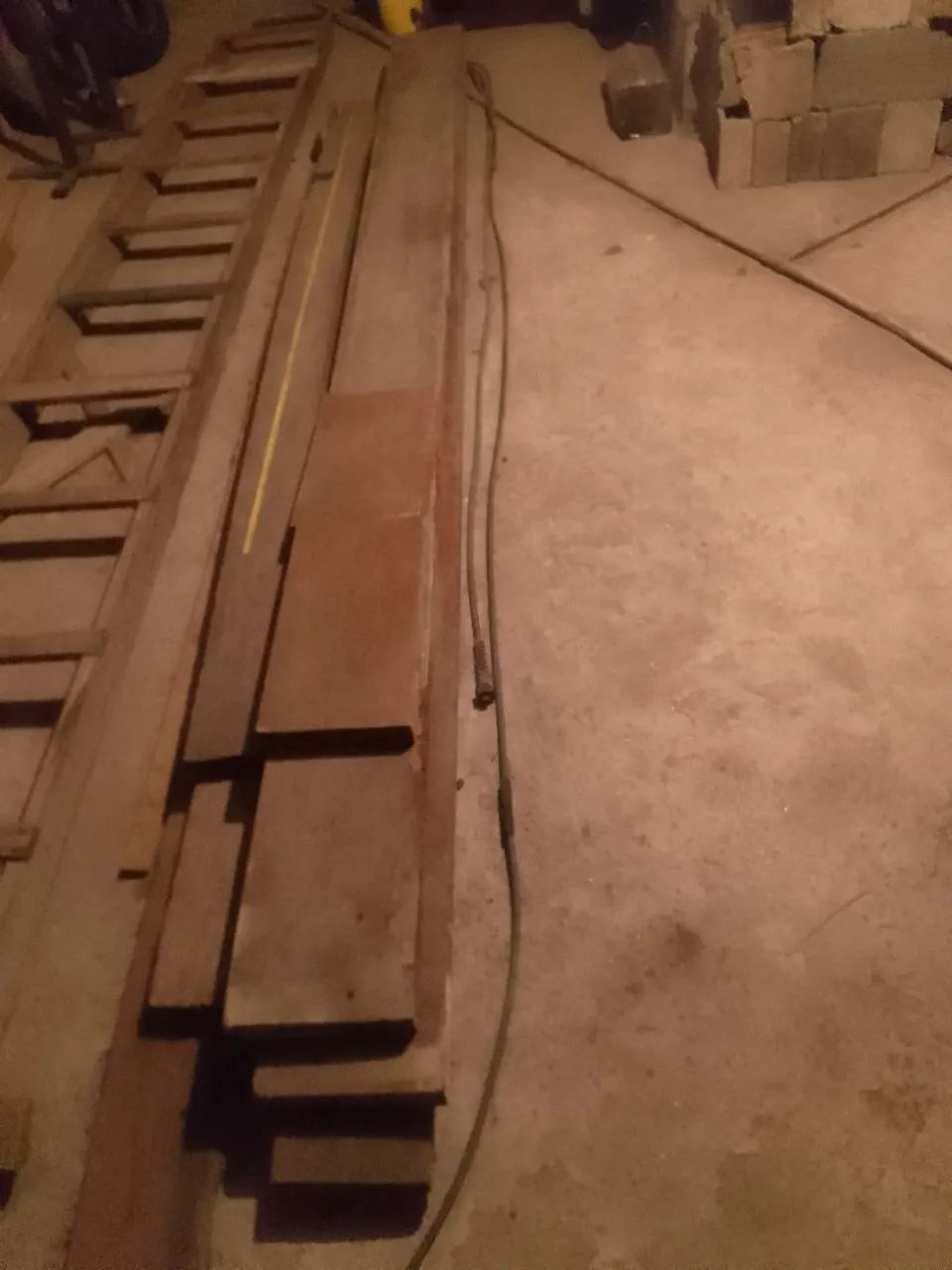 03 vigas prancha de madeira 3,17 3,37 3,45 - Foto 4