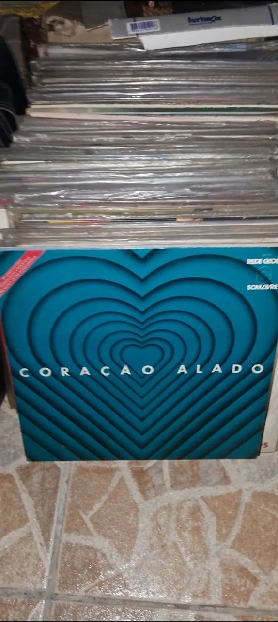 Vinil Coraçao Alado - Rede Globo