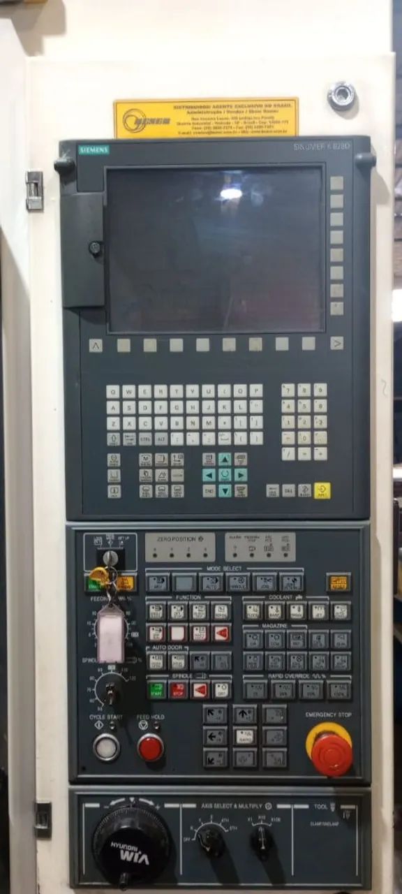 Centro de Usinagem CNC Hyundai Wia F-Cut 380TT - Foto 2