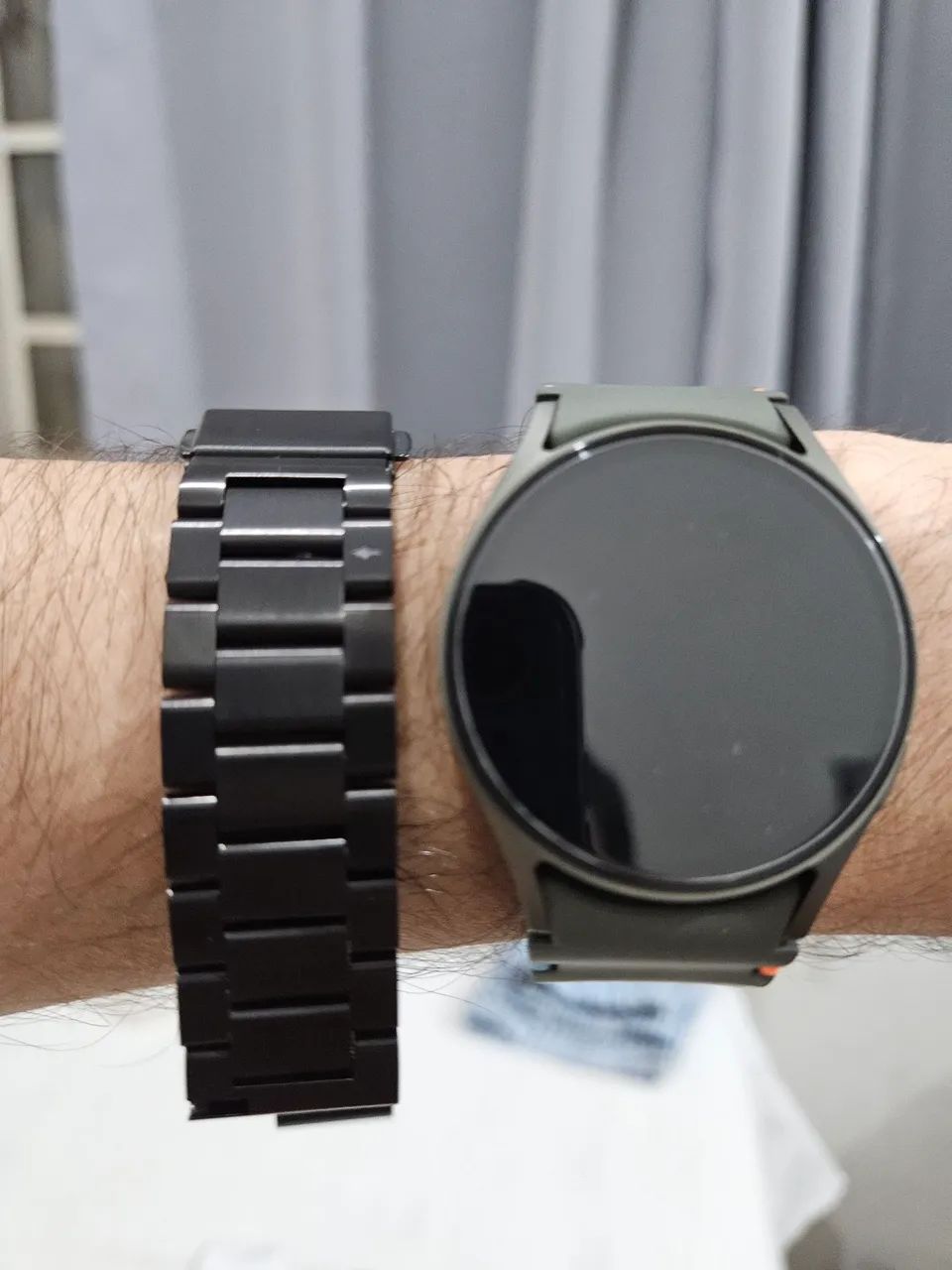 Pulseira inox de relógio Galaxy Watch 7 - Foto 4