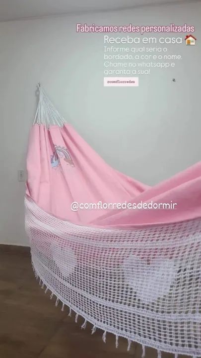 Rede de Dormir - Redes Personalizada - Conforto e Estilo! Entrega Grátis  - Foto 3