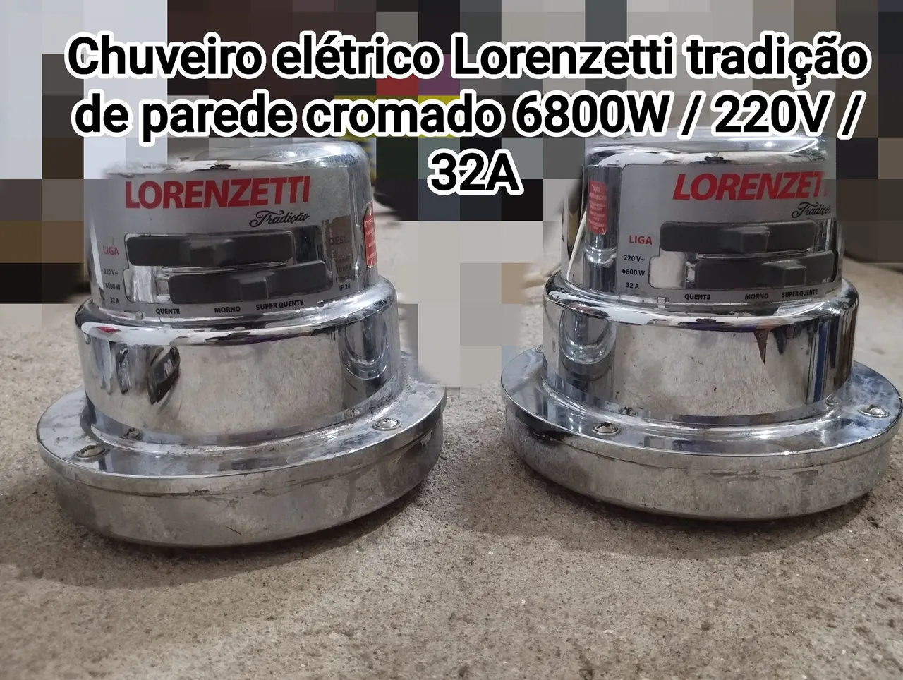 Chuveiro Elétrico Lorenzetti Tradição 6800W 220V 32A