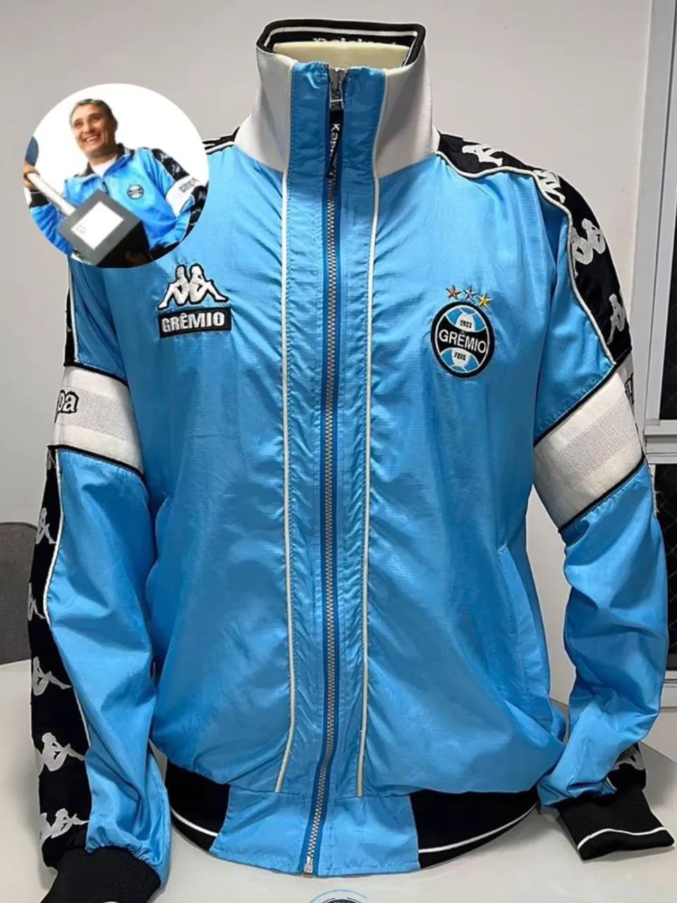 Kappa Jaqueta Do Gremio Oficial Jaqueta Kappa Bomber Verde