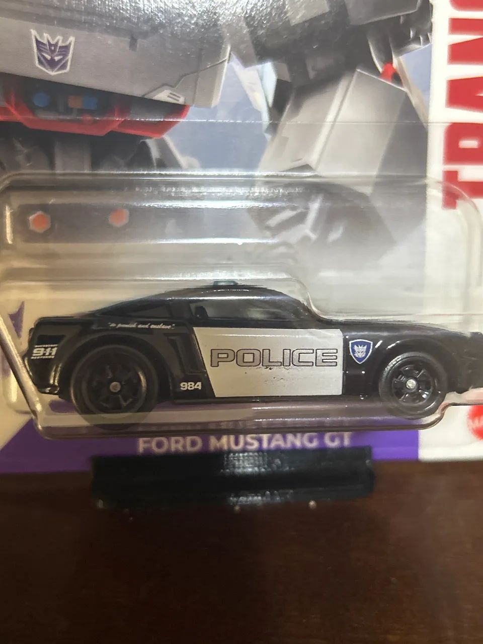 Hot Wheels Transformers Ford Mustang GT RARO - Foto 2