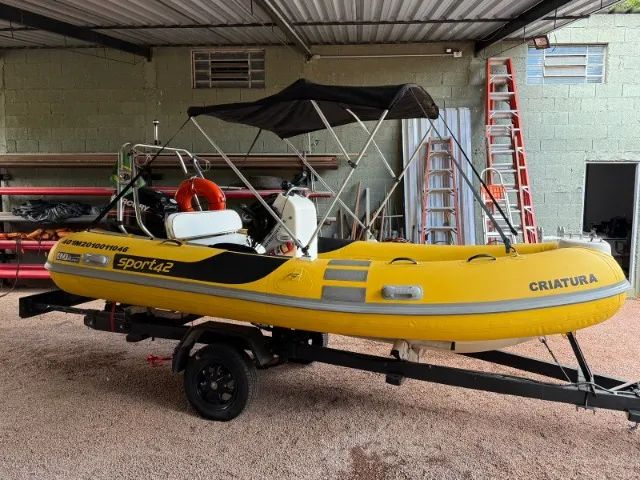 Bote Zefir 420 SPORT impecavel - Foto 2