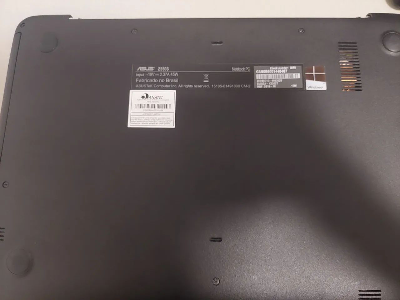 Notebook Asus Intel z550s usado - Foto 3