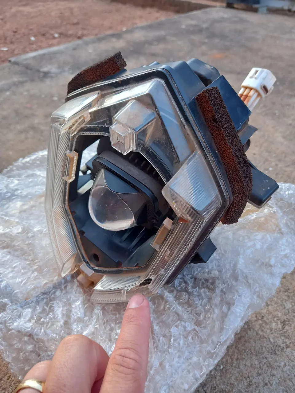 Bloco Optico Crosser Z 150 - Farol de Moto