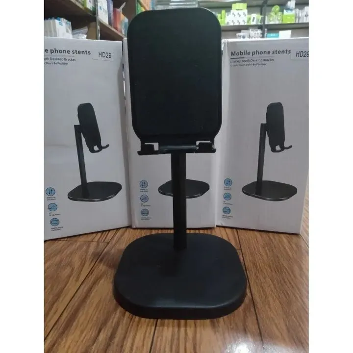 Suporte para Celular Ajustável - Preto ou Branco