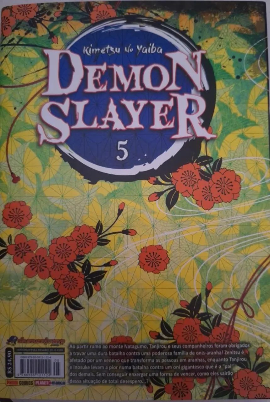 Mangá Demon Slayer: Kimetsu No Yaiba, Volume 5 - Foto 2