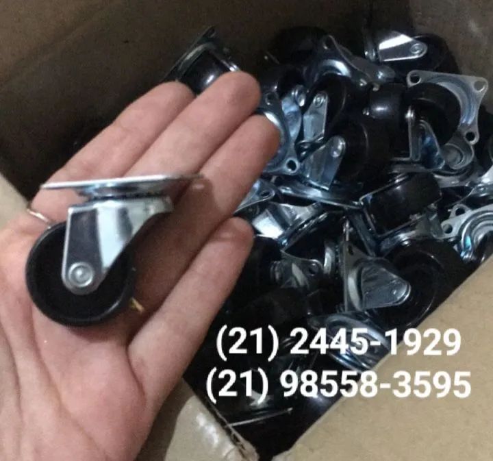Rodinhas giratórias para móveis