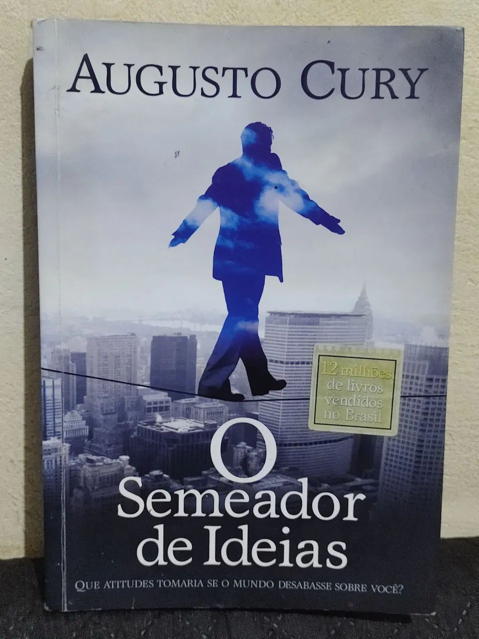Livro O Semeador de Ideias - Augusto Cury Usado Páginas Amarelas