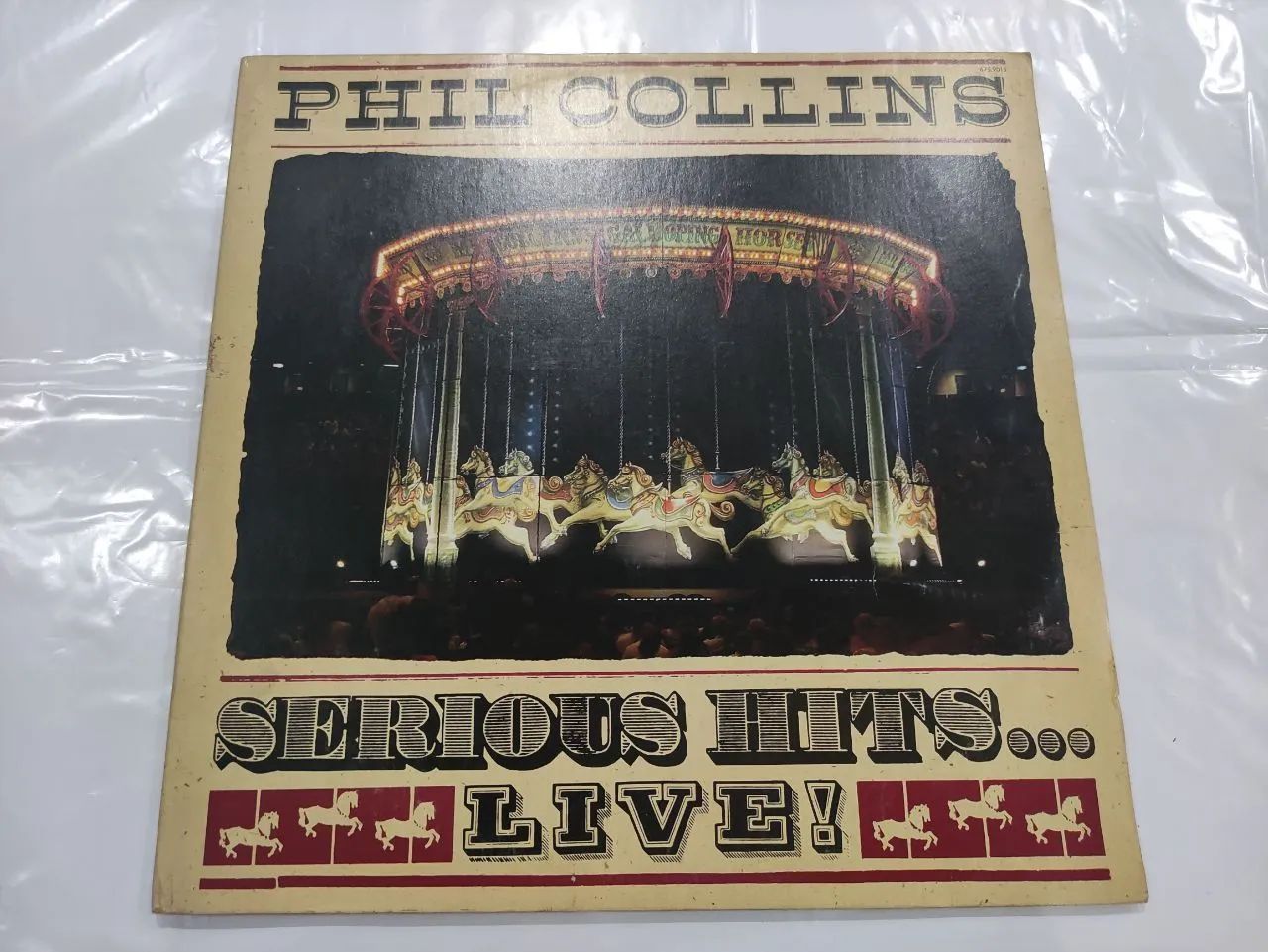 Phil Collins  - Serious Hits Live (LP Duplo Nacional) Ler Descrição