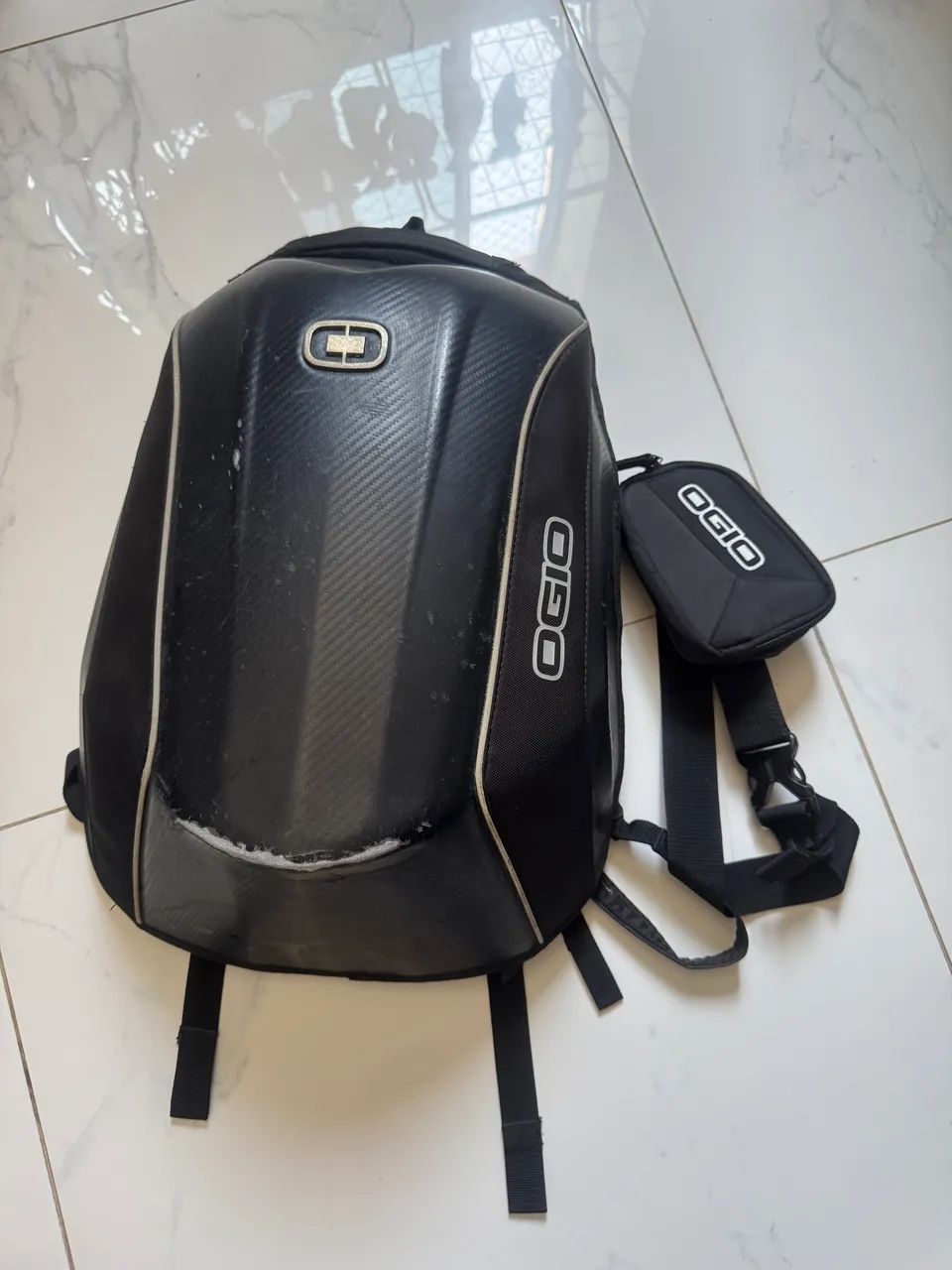 Mochila moto Ogio no drag mach 5 - usada 