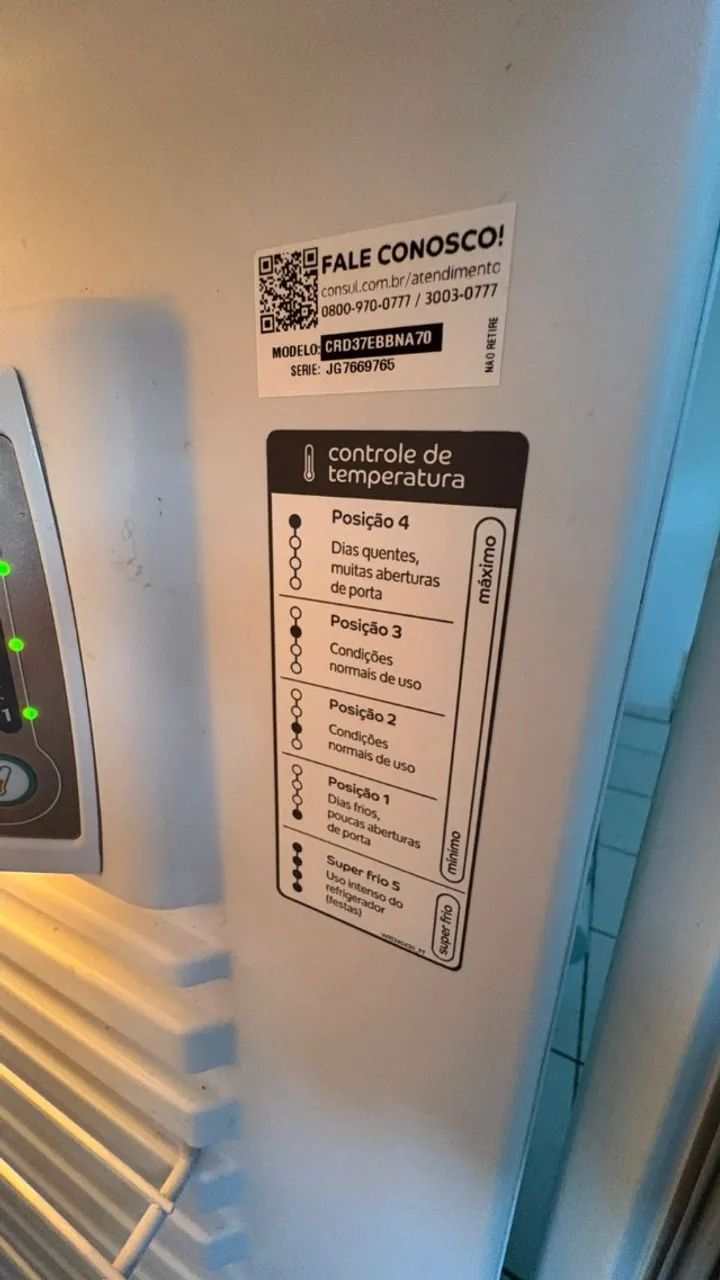 Geladeira Consul 340 litros conservadíssima  - Foto 6