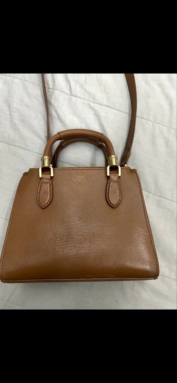 Bolsa Schutz Lorena marrom - Foto 4