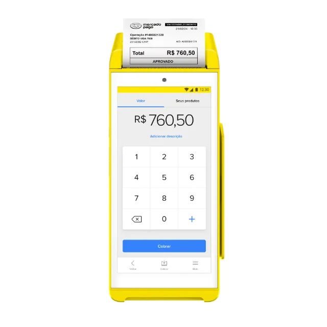 Máquina Cartão Point Smart 2 4G Chip Vivo Lançamento 2025 - Foto 2