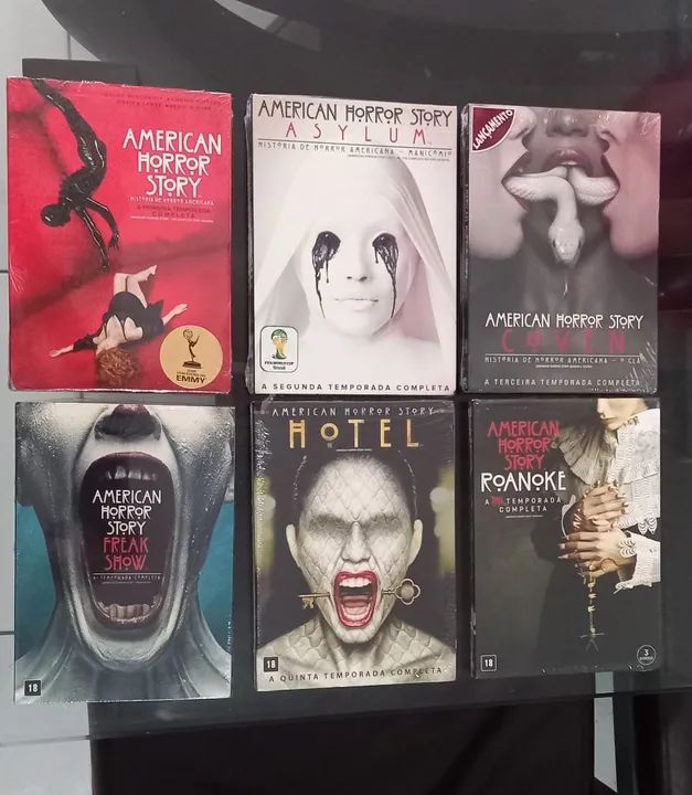 Coleção Completa American Horror Story - DVDs