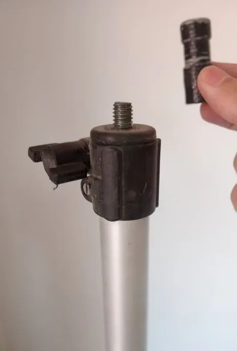 Tripé para iluminação, flash ATEK Cadete I, altura 2,50m, leve, suporta 10 kgs - Foto 6