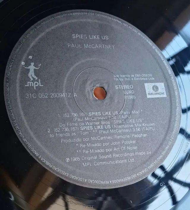 LP Mix - Paul McCartney - Spies Like Us (1985) + Brinde - Foto 4
