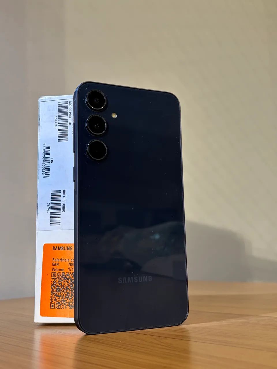 Samsung A55 256GB Azul NOVO - Foto 2