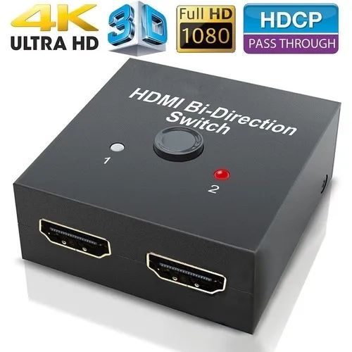 Splitter Duplicador hdmi 1 Macho Para 2 Fêmea