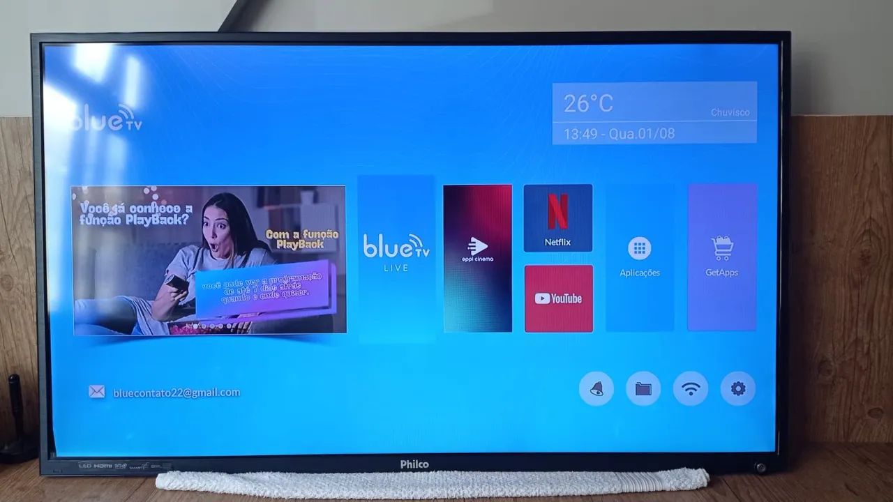 TV Philco 45 polegadas Smart - TVs - Quadras Econômicas Lúcio Costa ...