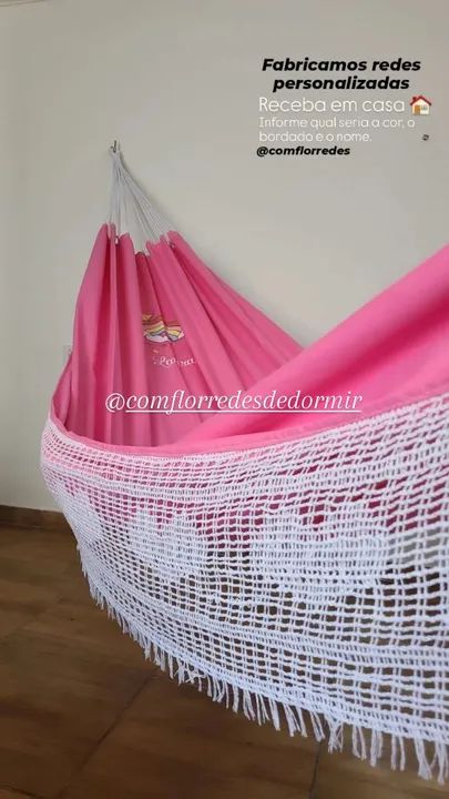 Rede de Dormir - Redes Personalizada - Conforto e Estilo! Entrega Grátis  - Foto 2
