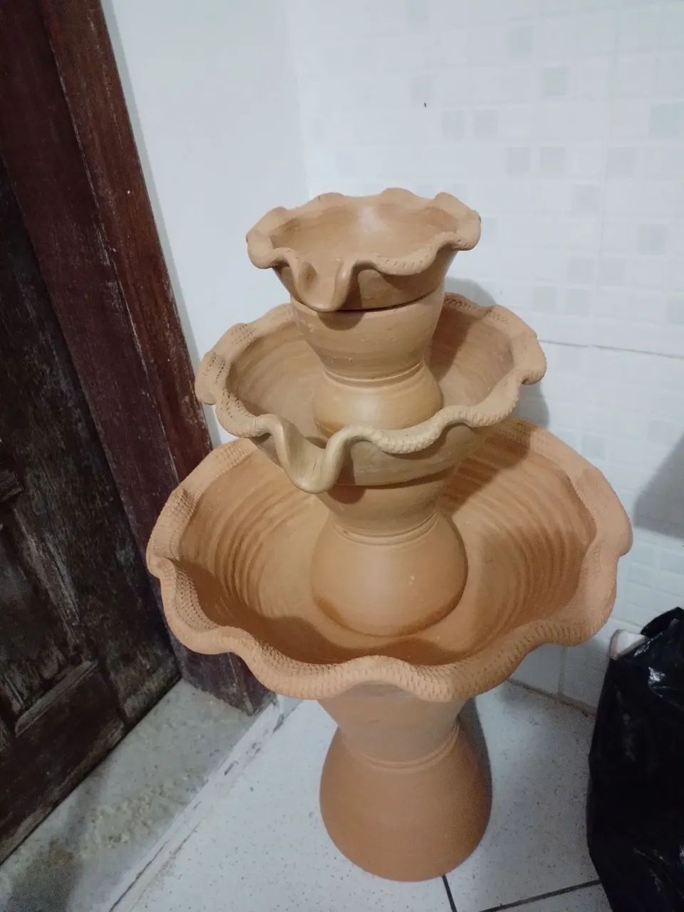 Linda fonte de barro 75 cm zap * - Foto 3