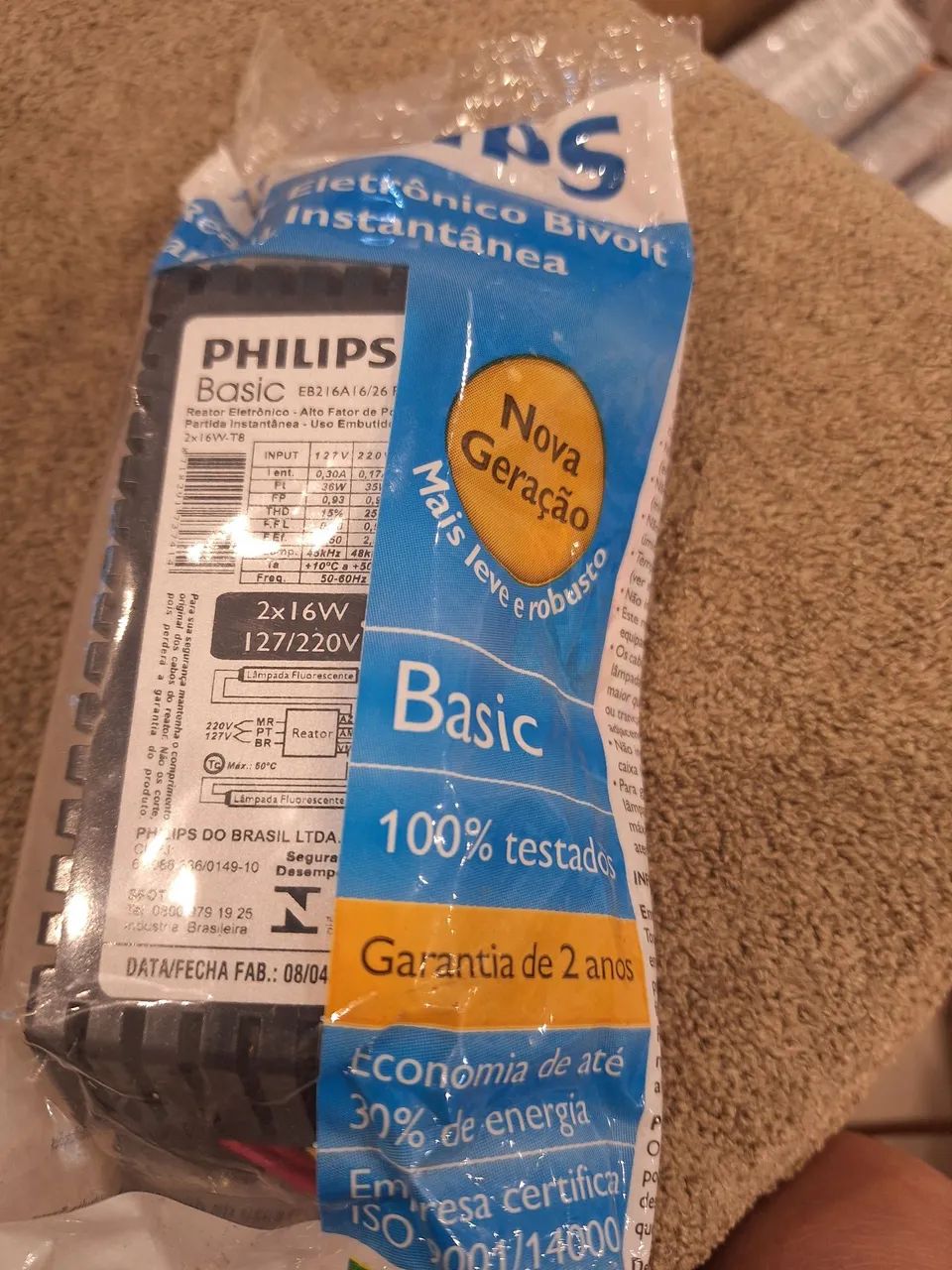 Cx 25 Reatores Eletrônicos Philips Biv - Partida Instantânea - Foto 3