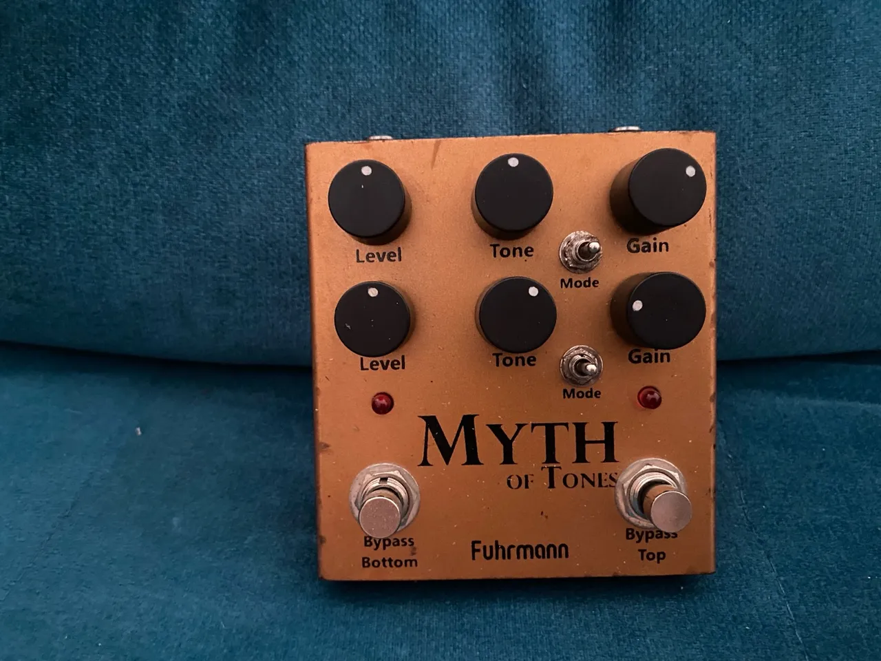 Pedal de Overdrive Fuhrmann Myth of Tones