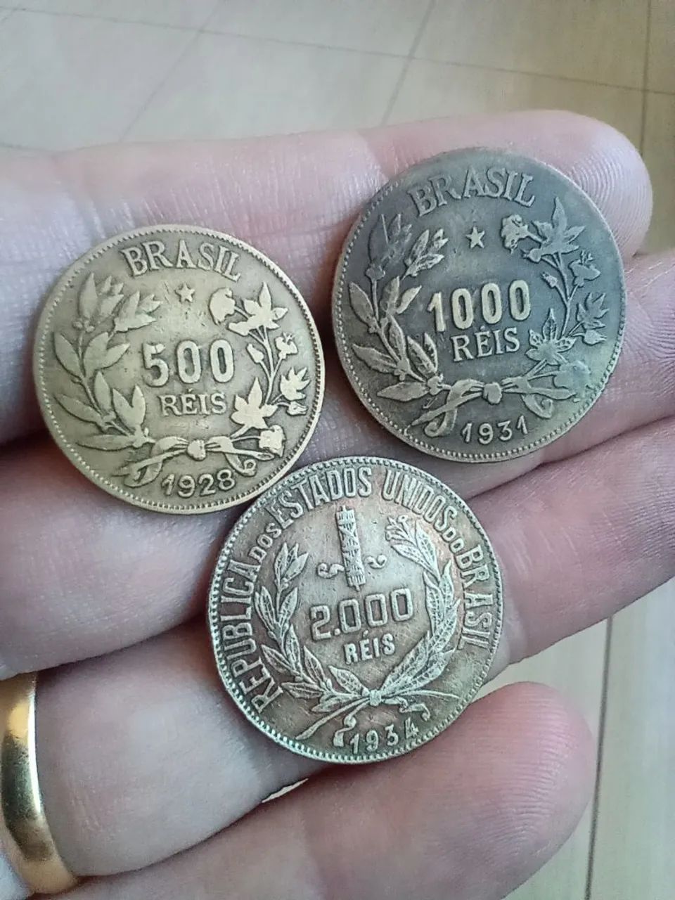 Moedas antigas - Antiguidades - Recanto dos Emboabas, Aparecida de ...