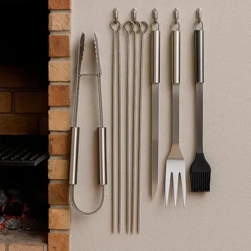 Kit Churrasco UItensílios Completos - Foto 5