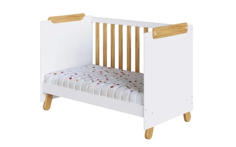 Berço Pingo Americano 4x1, 100% MDF - Peroba - Foto 5