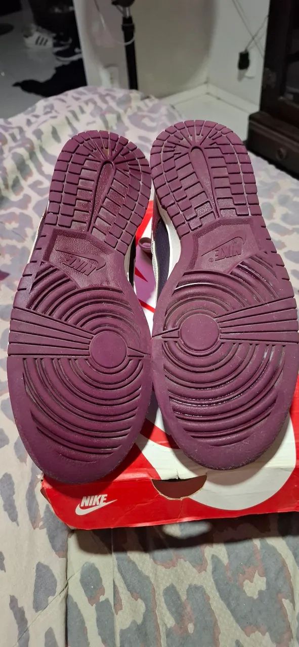 Nike Dunk Low Retrô Dark Beetroot/Burgundy Ash - Foto 5