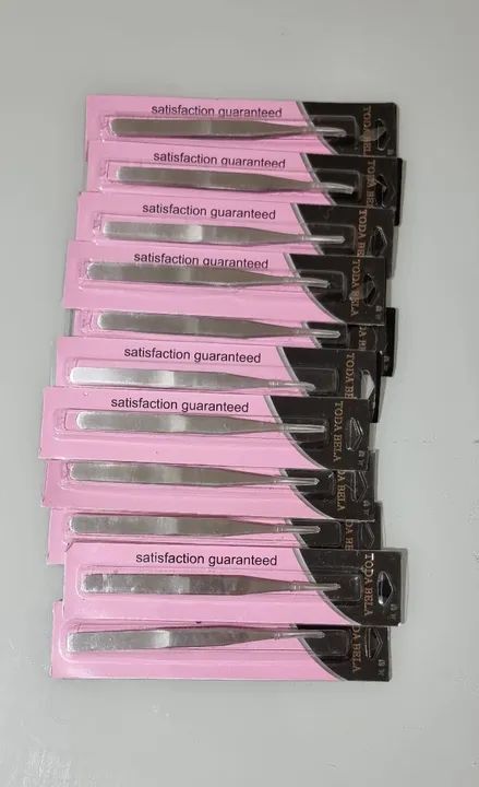 Pinças de Precisão para Sobrancelhas - Kit com 11