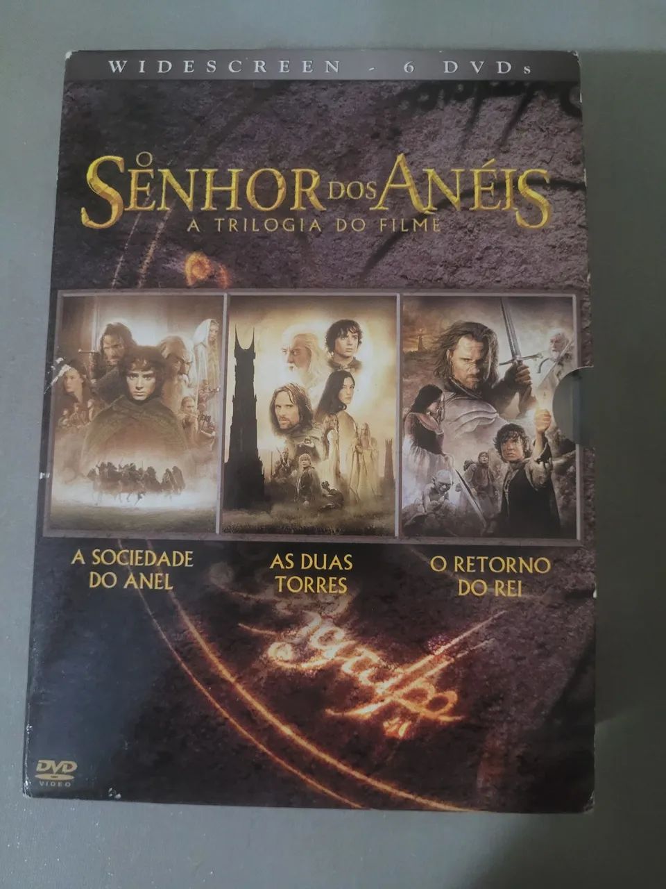 Box coleção Senhor dos Anéis nova na caixa