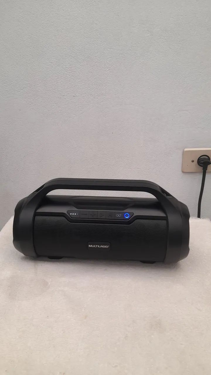 Caixinha de som portátil multilaser.radio fm,USB e Bluetooth!