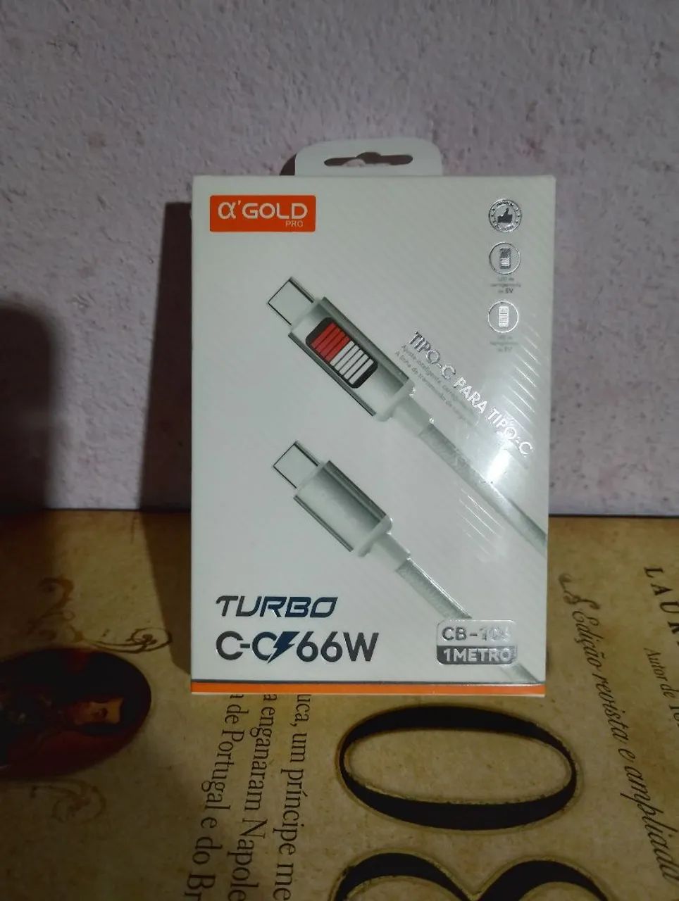 Cabo Tipo-C para Tipo-C Turbo 66w - Foto 2