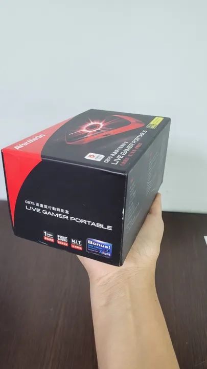 Live Gamer Portable C875 - Quase Novo, na Caixa, Completo!