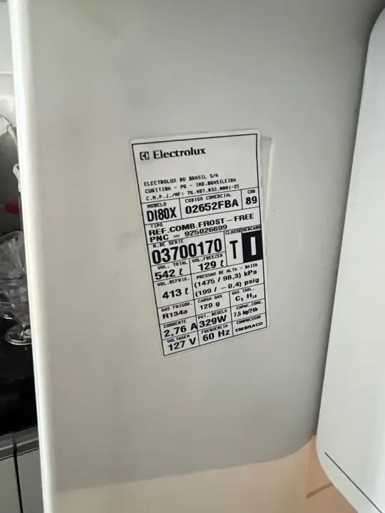 Geladeira Electrolux usada funcionando  - Foto 2