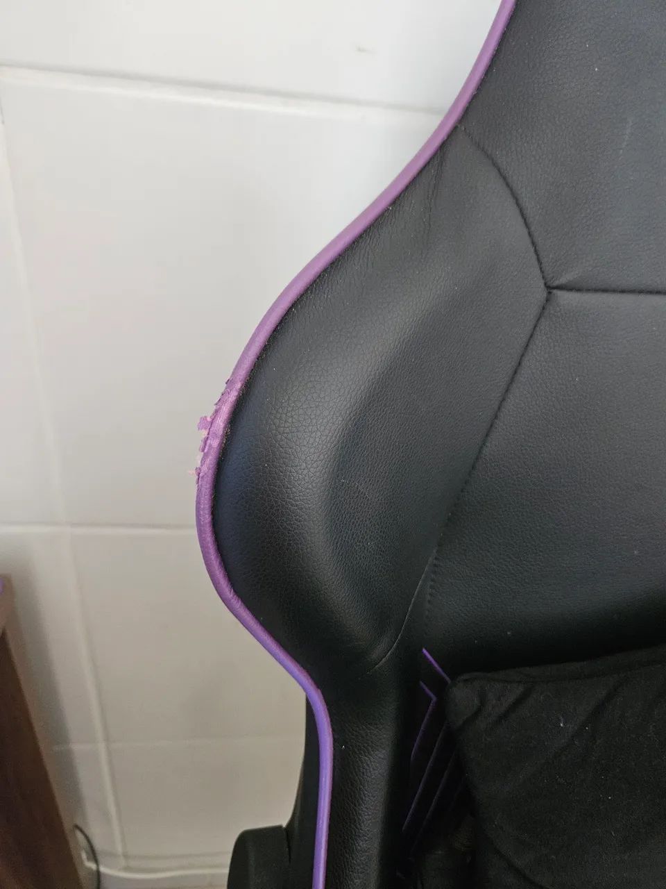 Cadeira Gamer Mancer Tyr Purple Edition, Preta e Roxa, MCR-TYR-PRP01 - Foto 4