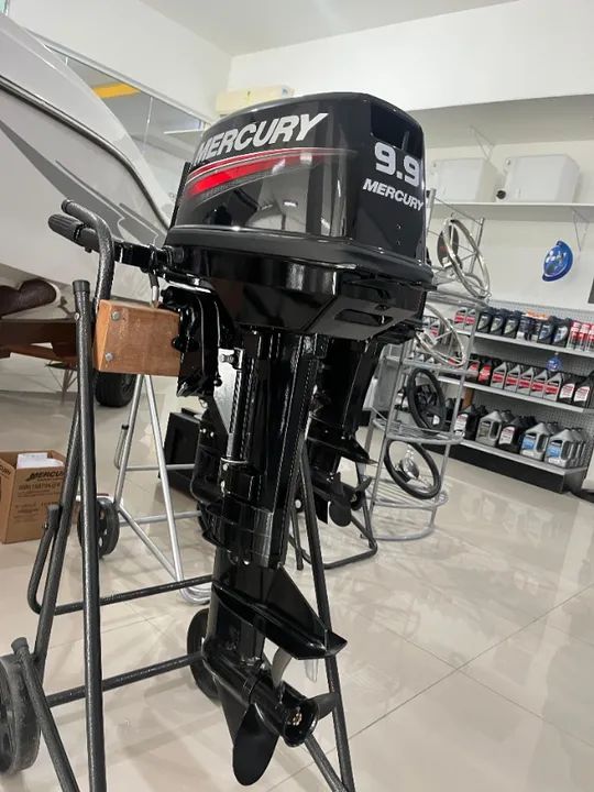 Motor de popa Mercury 9.9hp Zero! - Foto 4