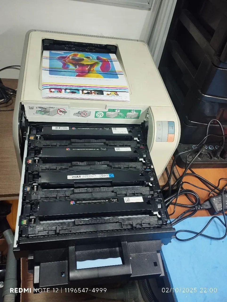 HP Color Laser Printer CP121564842081914243122