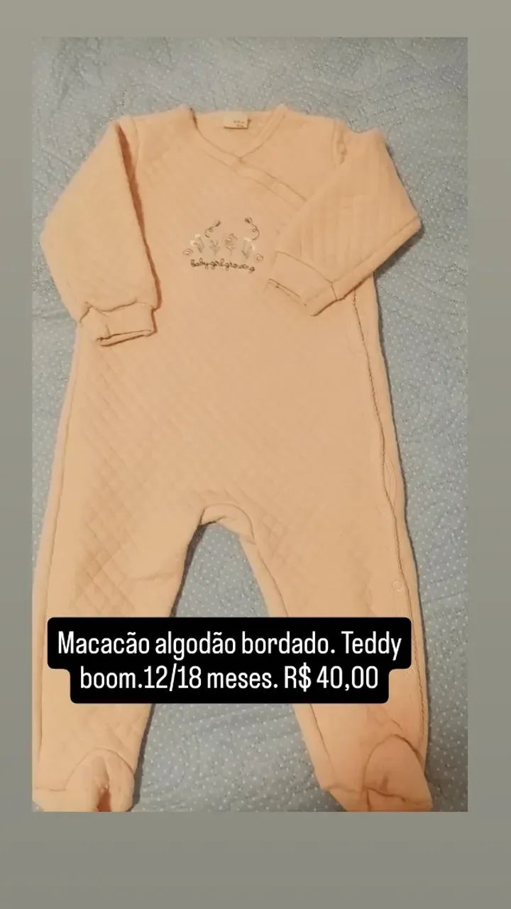 Macacão bordado