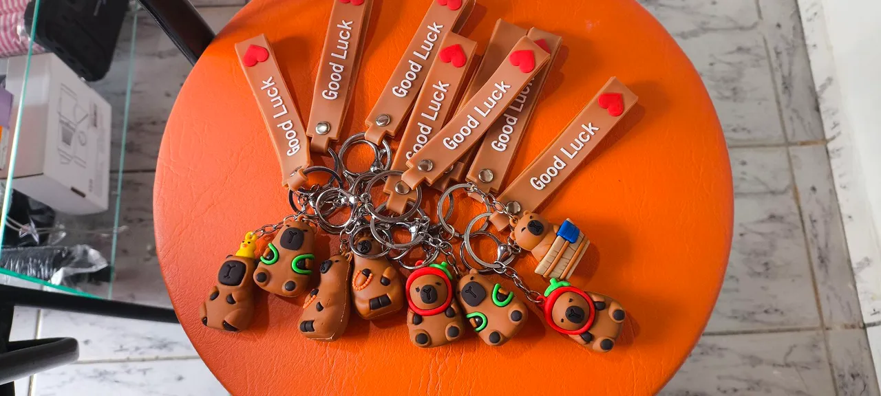 Chaveiros de Capivara