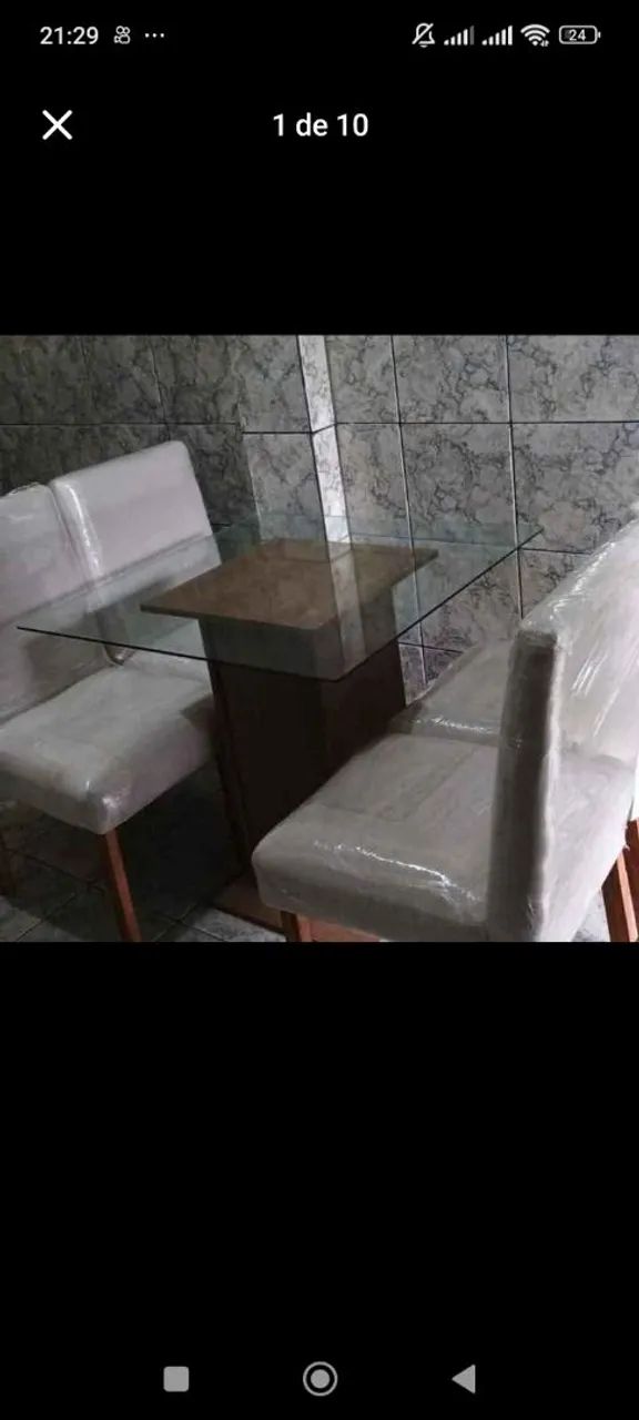 Cadeira de mesa de jantar nova 