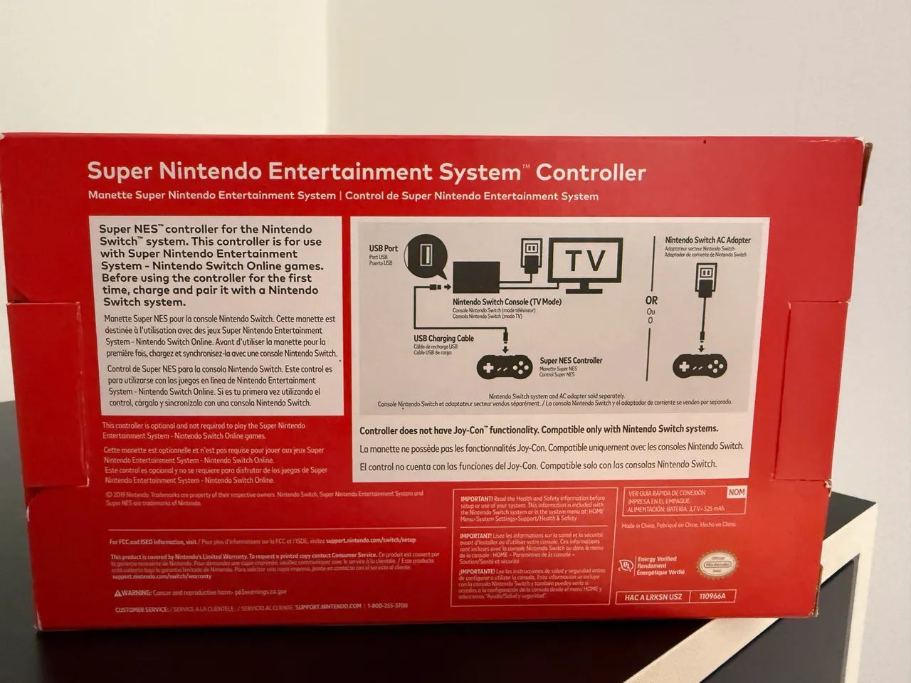 Controle Snes Super Nintendo Switch Online64292482125699121