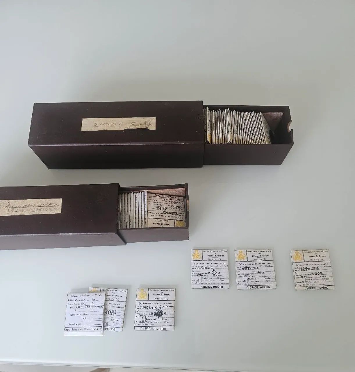 COLEÇÃO DE MOEDAS DE COBRE 