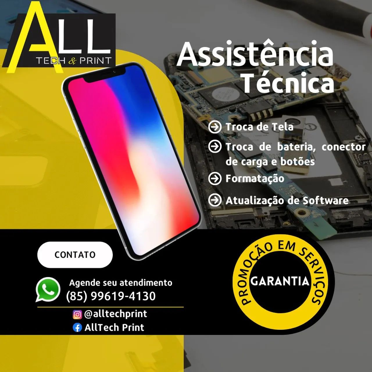 Troca de Tela e Baterias - Motorola - Foto 3