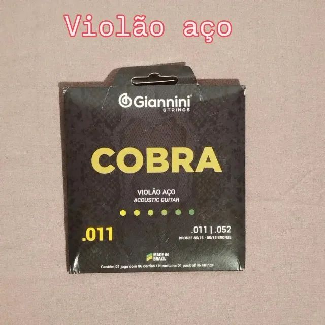 Encordamento Violão aço 